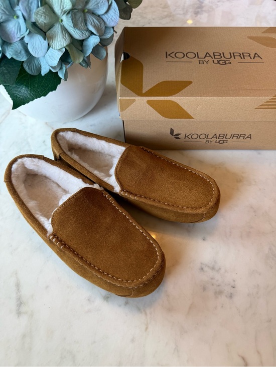 Kohl's Other - Koolaburra by UGG Chestnut Suede Moccasin Slippers